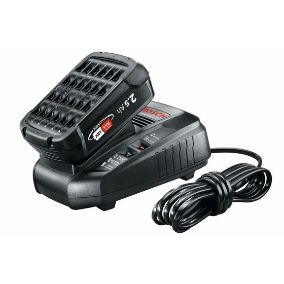 BOSCH Startovací sada 18 V (2,5 Ah + AL 1830 CV) 1600A00K1P