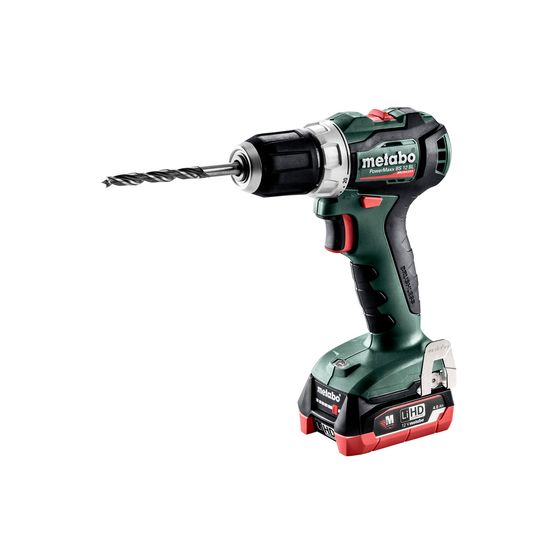 METABO PowerMaxx BS 12 BL2x4,0Ah LiHD, kufr 1/2